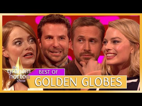 Barbie&rsquo;s Margot Robbie &amp; Ryan Gosling Compare Body Art | Golden Globes | The Graham Norton Show