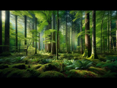 Relaxing Forest Sounds With Calm Music | Birds Sounds | Nature Sounds | 8 Hours