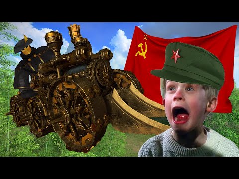 I crushed communism with trains in Total Warhammer 3