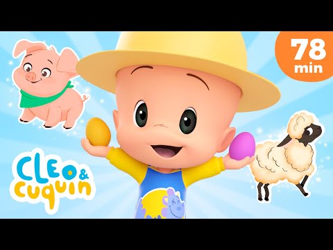 Old MacDonald had a Farm 🧑&zwj;🌾 And More Nursery Rhymes by Cleo and Cuquin | Children Songs