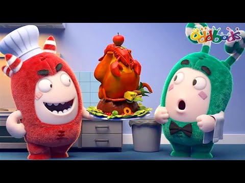 Restaurantta | Oddbods T&uuml;rk&ccedil;e | Komik | &Ccedil;ocuklar i&ccedil;in &Ccedil;izgi Filmler