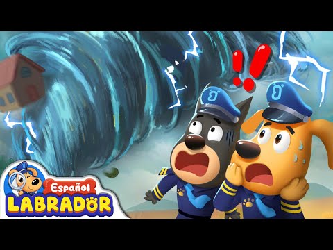 🔍Sheriff Labrador - Un Gran Tornado | Videos de Ni&ntilde;os | BabyBus en Espa&ntilde;ol