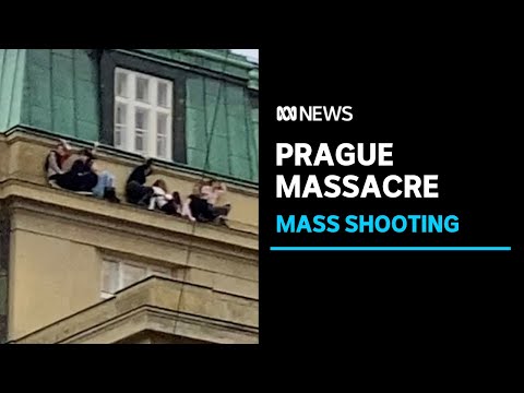 Students forced to jump from windows to flee mass shooting in Prague | ABC News