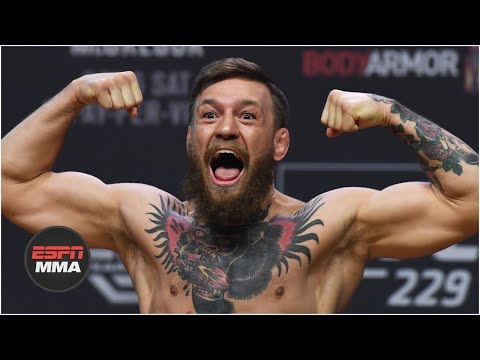 Conor McGregor vs Khabib Nurmagomedov weigh-in: Conor kicks out, Drake rocks Irish flag | UFC 229