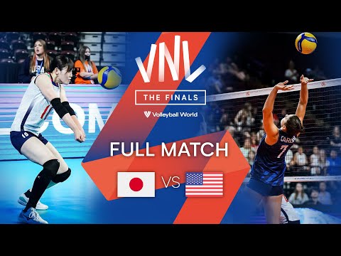 🇯🇵 Japan vs. 🇺🇸 USA - Full Match | Women&rsquo;s Preliminary Phase | VNL 2022