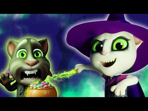 Talking Tom 🎃 Haunted House 🎃 Cartoon for kids Kedoo ToonsTV