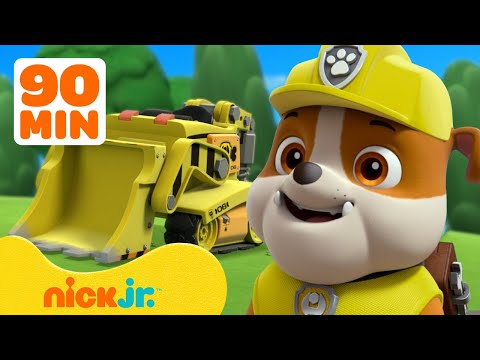 Rubble's Best Rescue Moments From PAW Patrol Season 2! | 90 Minute Compilation | Rubble &amp; Crew