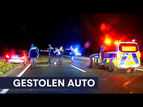 Politie |  Achtervolging gestolen auto | Duitse politie zet spijkermatten in |