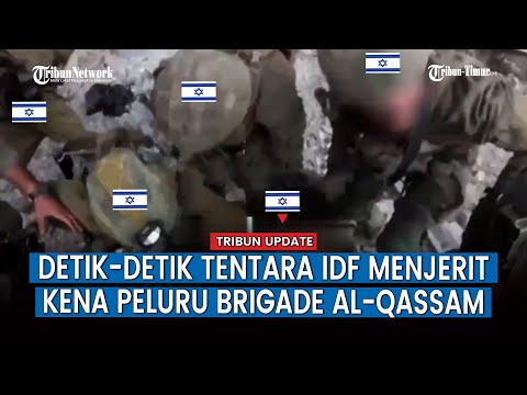 Detik-detik Dua Tentara Israel Terkena Peluru Anti-personil Brigade Al-Qassam di Shuja'iyya