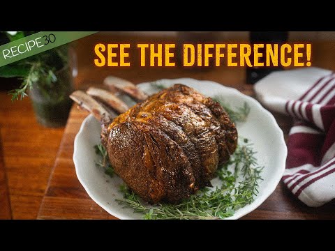 Super Juicy Prime Roast Beef - Reversed Seared