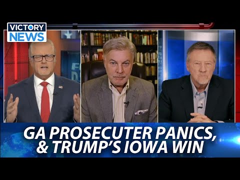 Victory News: GA Prosecutor Panics &amp; Trump's Iowa Win