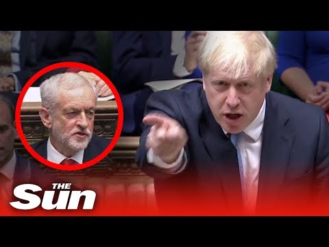 Boris Johnson's explosive attack at Corbyn