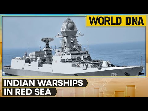 Indian stations two destroyers off Aden Coast for maritime security | Fight against Houthis | WION