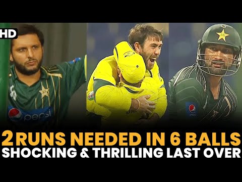 Pakistan Need 2 Runs in 6 Ball | Most Shocking &amp; Thrilling Last Over | PAK vs Australia | PCB|M1C2