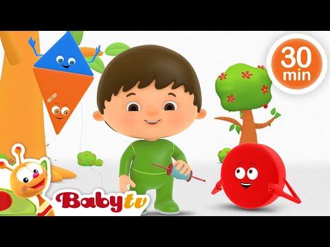 Charlie has Adventures with his Friends the Shapes 🔴 🟩   | Kids Cartoons | Full Episodes 