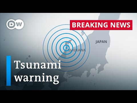 Strong earthquake prompts tsunami warning in Japan | DW News