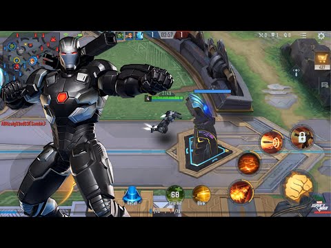 War Machine Pro Gameplay | Marvel Super War