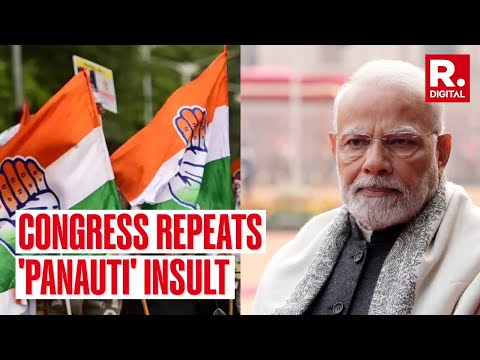 Despite The EC Commission Notice To Rahul Gandhi, Congress Party Has Repeated The 'Panauti' Insult