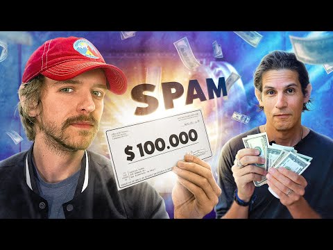 he cashed a $100,000 junk mail check&hellip; and got the money (ENG SUBS)