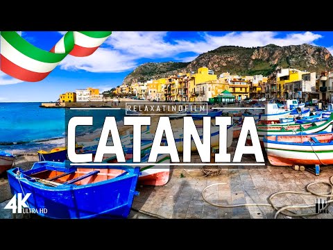 Beautiful Catania 4K &bull; Relaxing Italian Music, Instrumental Romantic &bull; Video 4K UltraHD