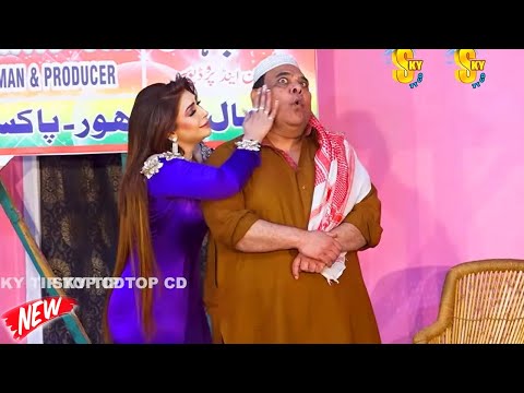 Agha Majid and Mahnoor | Sajan Abbas | Jiya Butt | New Stage Drama | Jhoome Jo Pathan 