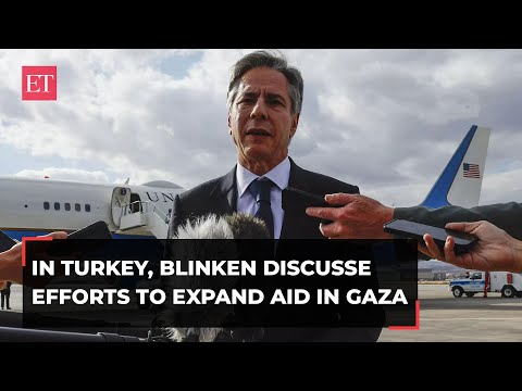 US' Blinken in Turkey: Discussed Ukraine and of course crisis in Gaza, had productive conversation