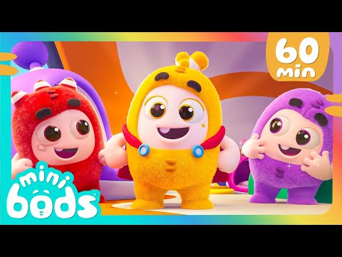 Bubbles, The Superhero! - Minibods | Mini Oddbods | Baby Oddbods | Funny Cartoons For Kids