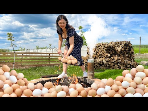 😧How to Cook 100 Eggs in a Tandoor! The Great Gastronomic Adventure