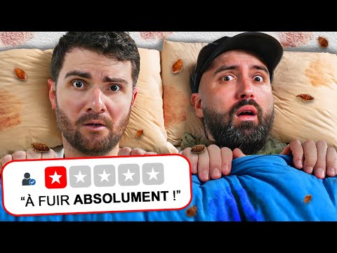 ON TESTE DES HÔTELS NOT&Eacute;S UNE ÉTOILE ! (c&rsquo;est scandaleux 😱)