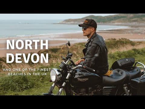 North Devon | One of the Best Beaches in the UK- Woolabombe Beach | Motorcycle Road Trip