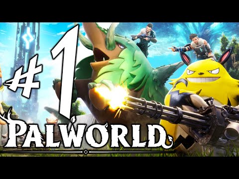 PALWORLD - Parte 1: Um Mundo Repleto de Pals 😏!!! [ PC - Gameplay 4K - Early Access ]