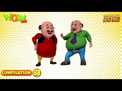 Motu Patlu - Non stop 3 episodes | 3D Animation for kids - #81