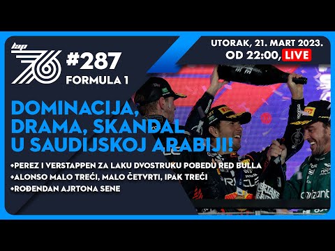 Lap 76 No.287 | F1: Dominacija,drama,skandal u Saudijskoj Arabiji!