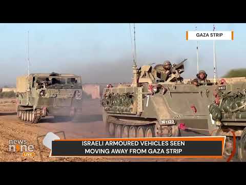 Breaking : Why Israeli Armoured Vehicles Exit Gaza Strip | News9