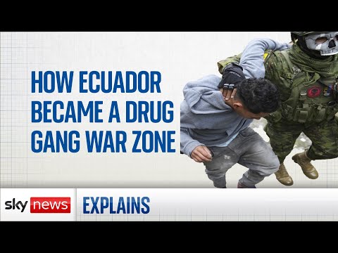 How Ecuador became a drug gang war zone