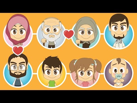 Family Members in Arabic for Kids &ndash; Learn Family Members with Zakaria