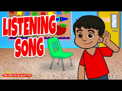 Listening Song ♫ Listening Skills ♫ Pointing Songs ♫ Follow Directions ♫ by The Learning Station