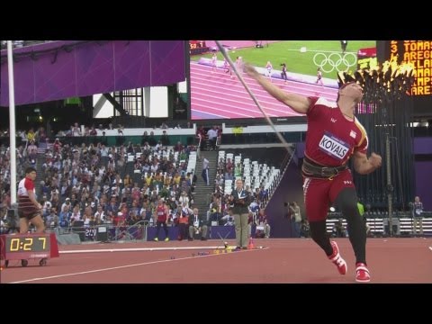 Men's Javelin Qualifying Highlights - London 2012 Olympics