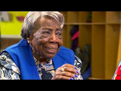 106-year-old Virginia McLaurin talks about dancing with Obama