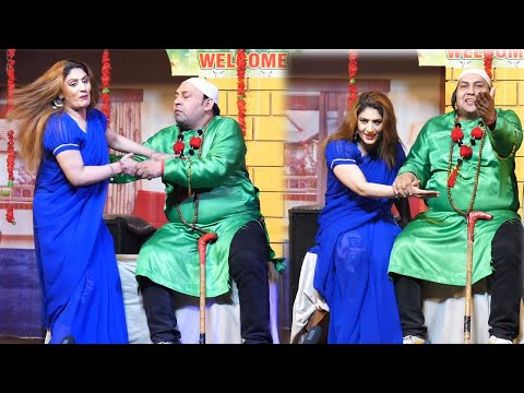 Sonam Choudhary With Tasleem Abbas &amp; Hussnain Kamal | New Best Comedy Stage Drama 2021