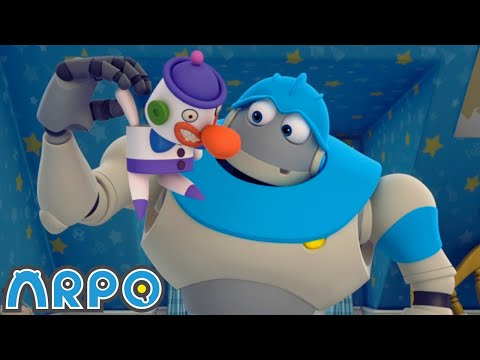 Fiddling On The Roof | ARPO The Robot | Full Episode | Baby Compilation | Funny Kids Cartoons