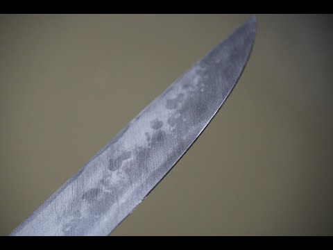 Katana making, wakizashi Hiromitsu copy, 1,2