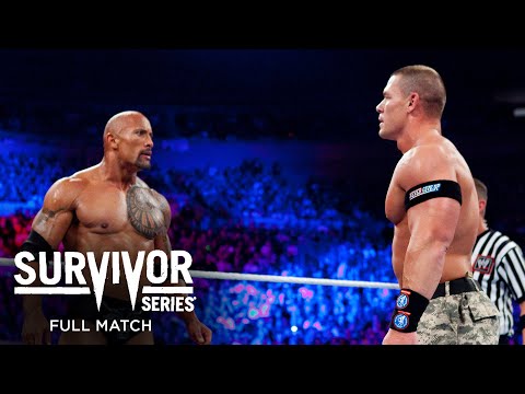 FULL MATCH - John Cena &amp; The Rock vs. The Miz &amp; R-Truth: Survivor Series 2011