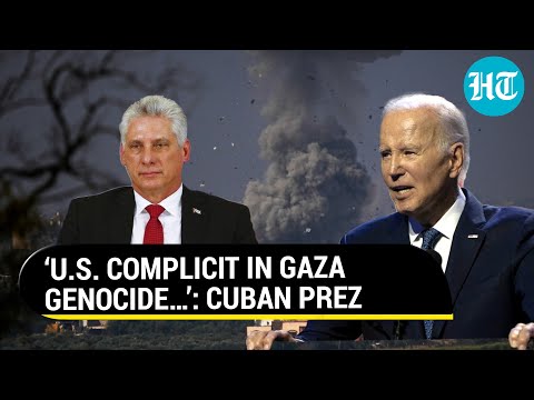 Cuban President Fumes At Israel &amp; U.S. Over Gaza War; &lsquo;Humiliation For Humanity&hellip;&rsquo; | Watch