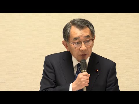 「脱税という意識はない」裏金事件で解散決定の自民党安倍派  塩谷座長　議員辞職の意思なし