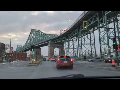 Montreal, QC, Canada, Jacques Cartier bridge,