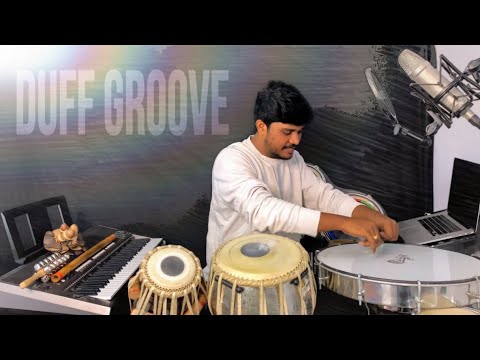 🔥Duff-Tabla-Kanjira-percussion,Live Looping On,LOGIC PRO X-with- Flute instrumental 🎧