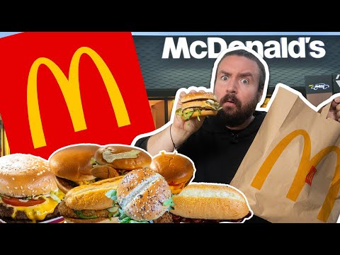 I ATE ALL MCDONALDS BURGERS