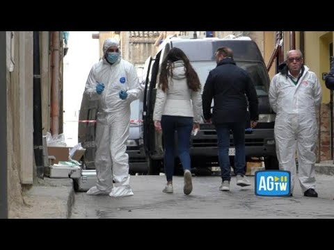 Duplice omicidio a Naro (Agrigento), i rilievi della scientifica