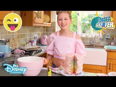 Vlogger Takeover | Coco's World - 7 Layer Cake Tutorial | Disney Channel UK